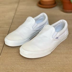Vans White Slip-On (10)